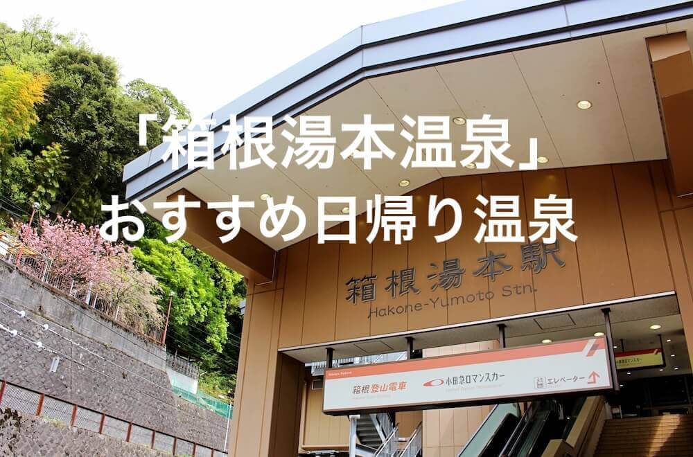 箱根湯本温泉 日帰り入浴おすすめ温泉 全24箇所の旅館施設まとめ 日本の秘湯