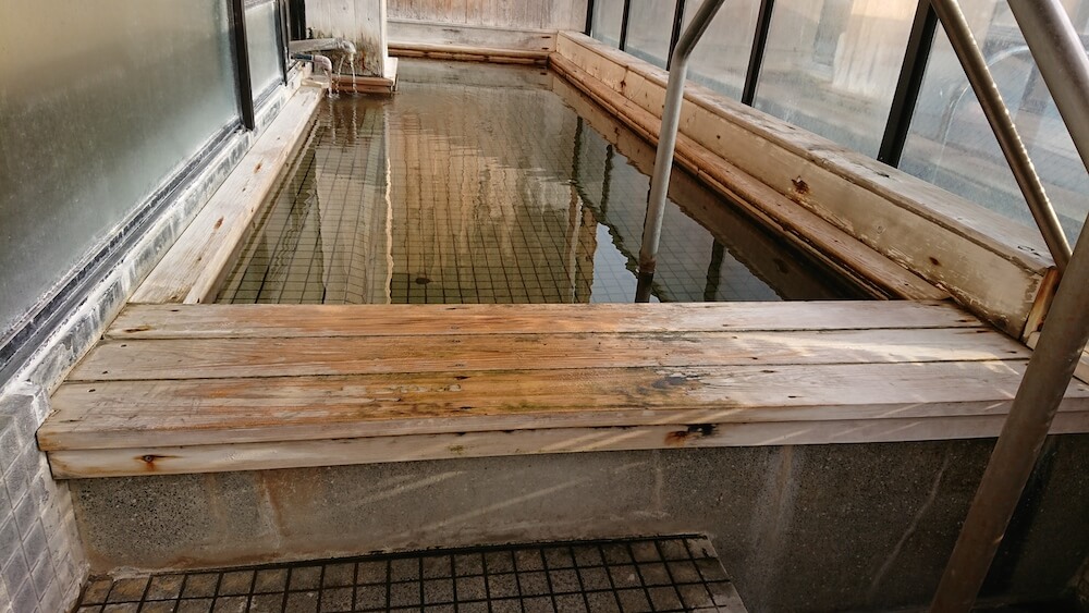 大浴場「茂吉の湯」の露天風呂
